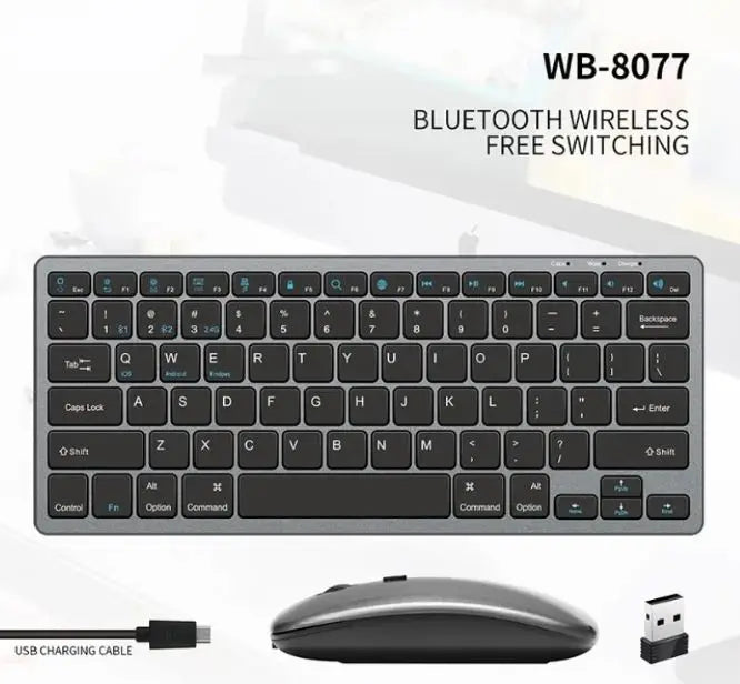 Teclado E Mouse Bluetooth Ou Wireless