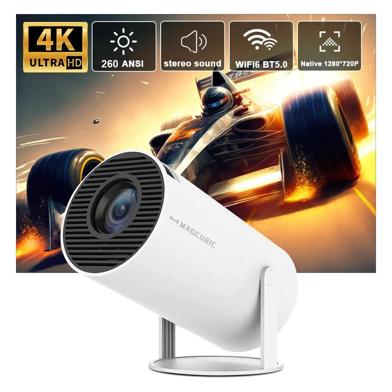 PROJETOR HY300 PRO 4K  ANDROID 11 WI-FI